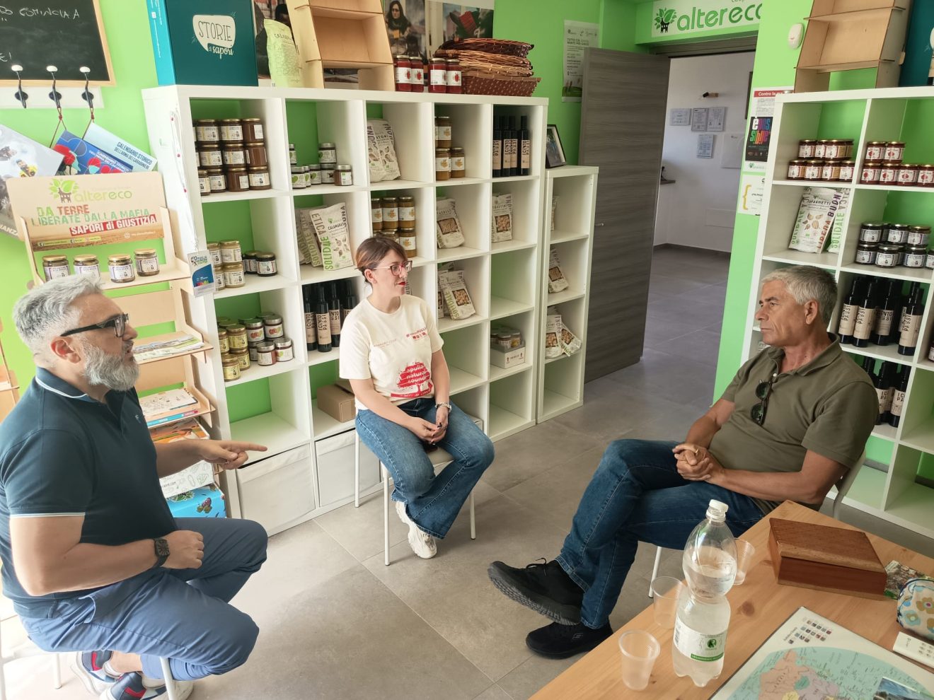 Cerignola: visita del presidente di Fondazione CON IL SUD