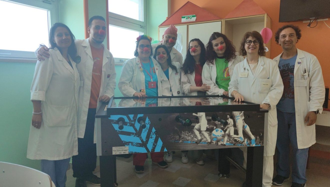 Foggia: calcio balilla per neuropsichiatria infantile con Il Cuore